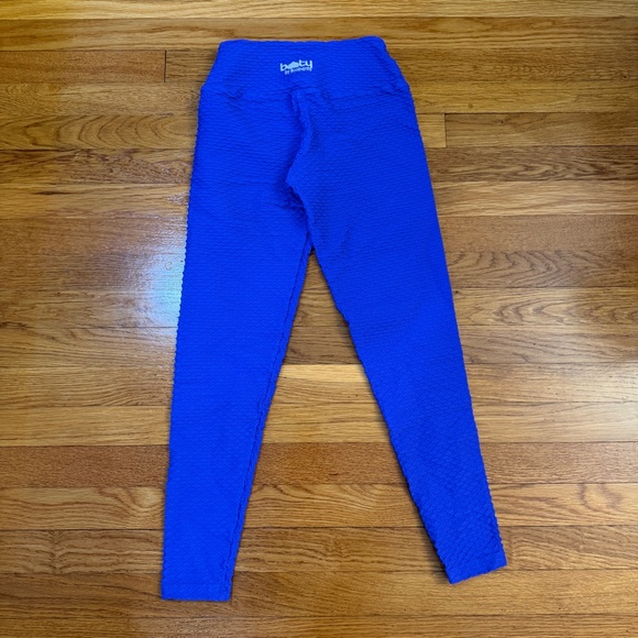 Booty By Brabants Croco Skin Seamless Leggings in Dark Blue (Cobalt?) - One Size - Picture 7 of 8